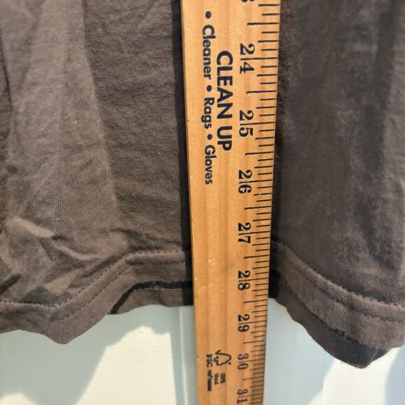 O’Neill‎ Shirt Men Sz Large Dark Gray Short Sleeve Graphic Tee Surf Beach Casual - Picture 7 of 9